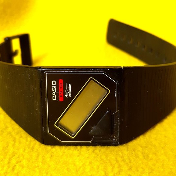 CASIO FS-10 FILM watch VTG year 1985 vintage - Picture 6 of 6